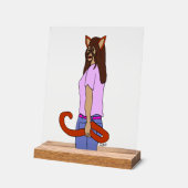 キャットマン アクリルサイン (傾斜)