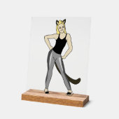 キャットマン アクリルサイン (傾斜)