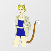 キャットマン ウィンドウサイン (シート)