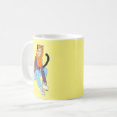 キャットマン コーヒーマグカップ (正面左)