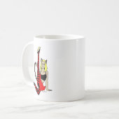 キャットマン コーヒーマグカップ (正面左)