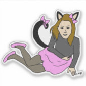 キャットマン シール (正面)