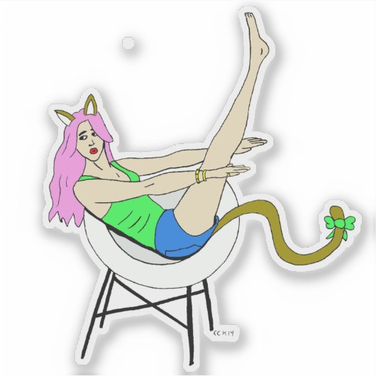 キャットマン シール (正面)