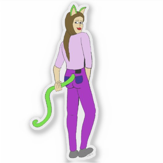 キャットマン シール (正面)