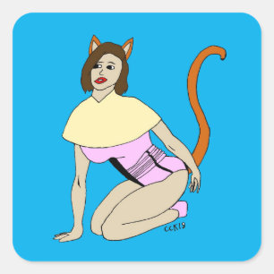 キャットマン スクエアシール