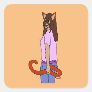 キャットマン スクエアシール