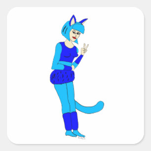 キャットマン スクエアシール