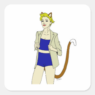 キャットマン スクエアシール