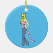 キャットマン セラミックオーナメント (裏面)