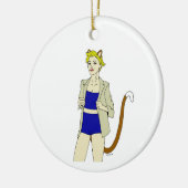 キャットマン セラミックオーナメント (左)