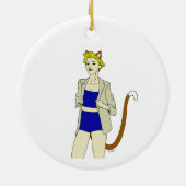 キャットマン セラミックオーナメント (裏面)
