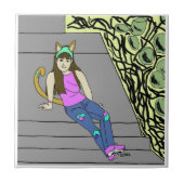 キャットマン タイル (正面)