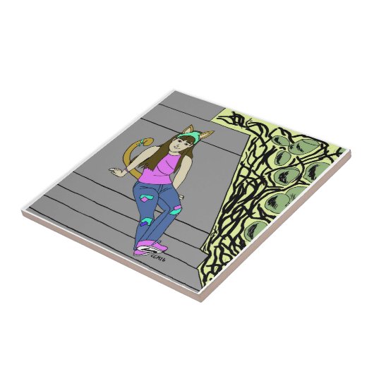 キャットマン タイル (側面)