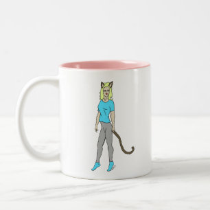キャットマン ツートーンマグカップ