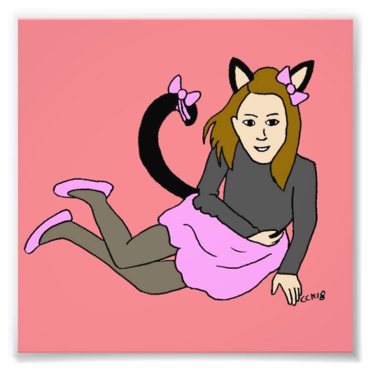キャットマン フォトプリント            (正面)