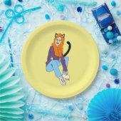 キャットマン ペーパープレート (パーティー)