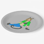 キャットマン ペーパープレート (アングル)