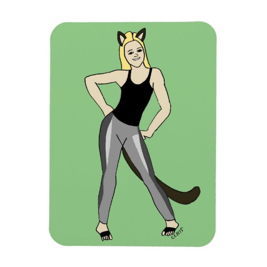 キャットマン マグネット (縦)