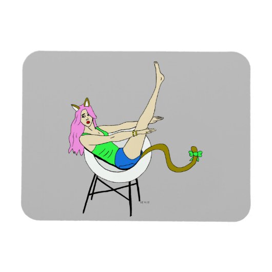 キャットマン マグネット (横)