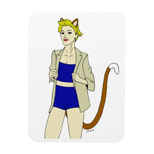 キャットマン マグネット (縦)