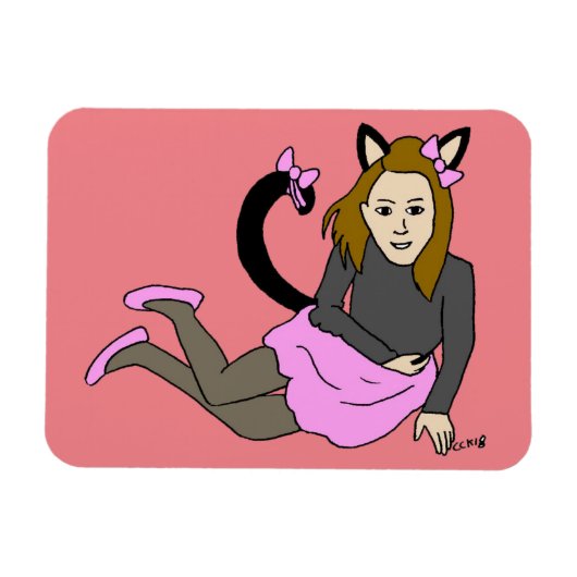 キャットマン マグネット (横)
