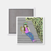 キャットマン マグネット (正面/裏面)