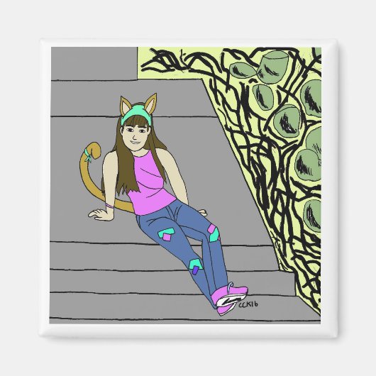 キャットマン マグネット (正面)