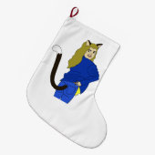 キャットマン ラージクリスマスストッキング (正面 (吊り時))