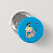 キャットマン 缶バッジ (正面&裏面)