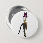 キャットマン 缶バッジ (正面&裏面)