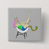 キャットマン 缶バッジ (正面)