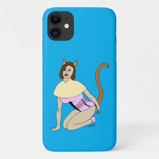 キャットマン Case-Mate iPhoneケース (裏面)
