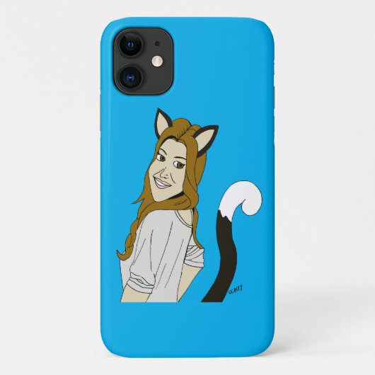 キャットマン Case-Mate iPhoneケース (裏面)