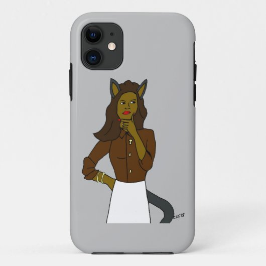 キャットマン Case-Mate iPhoneケース (裏面)