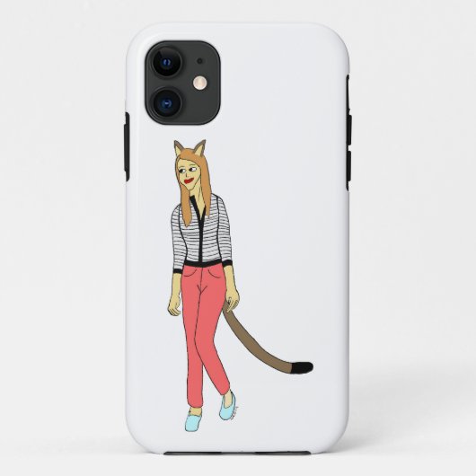 キャットマン Case-Mate iPhoneケース (裏面)