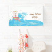 キャットマーメイド誕生日バナー 横断幕 (インサイチュ)