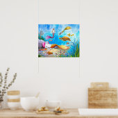 キャットマーメイド31 ポスター (キッチン)