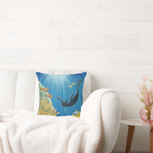 キャットマーメイド クッション (ソファ)