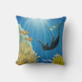 キャットマーメイド クッション (正面)