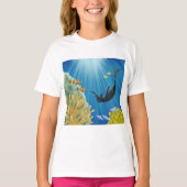 キャットマーメイド Tシャツ (正面)