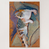 キャットマ威厳があるックジグソーパズル ジグソーパズル (縦)