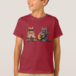 キャットミュージックデュオ キッズ Tシャツ