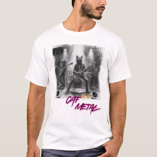 キャットメタル Tシャツ