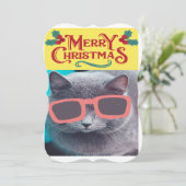 キャットメリーおもしろいクリスマスカード (スタンド正面)