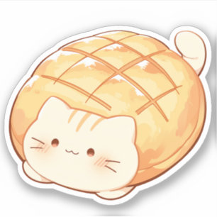 キャットメロンパンのシール シール