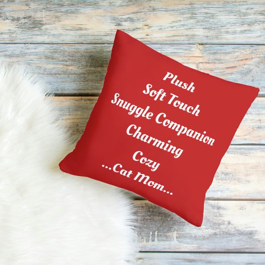 キャットモマプラッシュソフト魅力的コージーかわいいおもしろいレトロ クッション