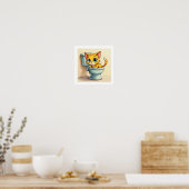 キャットモミー ポスター (キッチン)