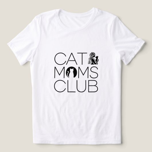 キャットモムス倶楽部 トライブレンドＴシャツ (デザイン正面)