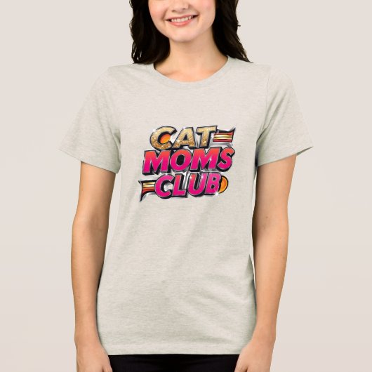キャットモムス倶楽部 トライブレンドＴシャツ (正面)