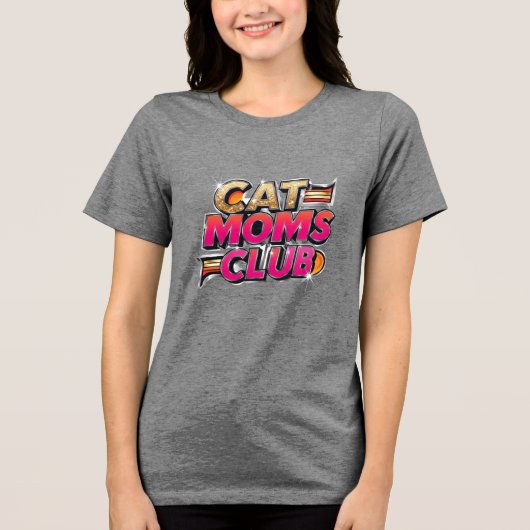 キャットモムス倶楽部 トライブレンドTシャツ (正面)